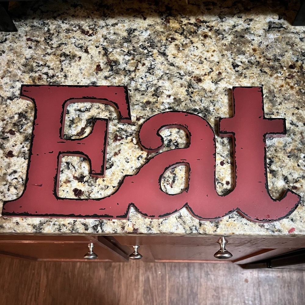 Wall art “EAT”